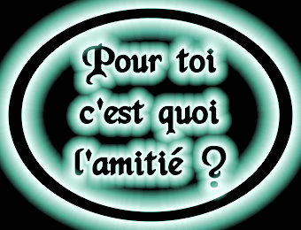 Le vrai amitié